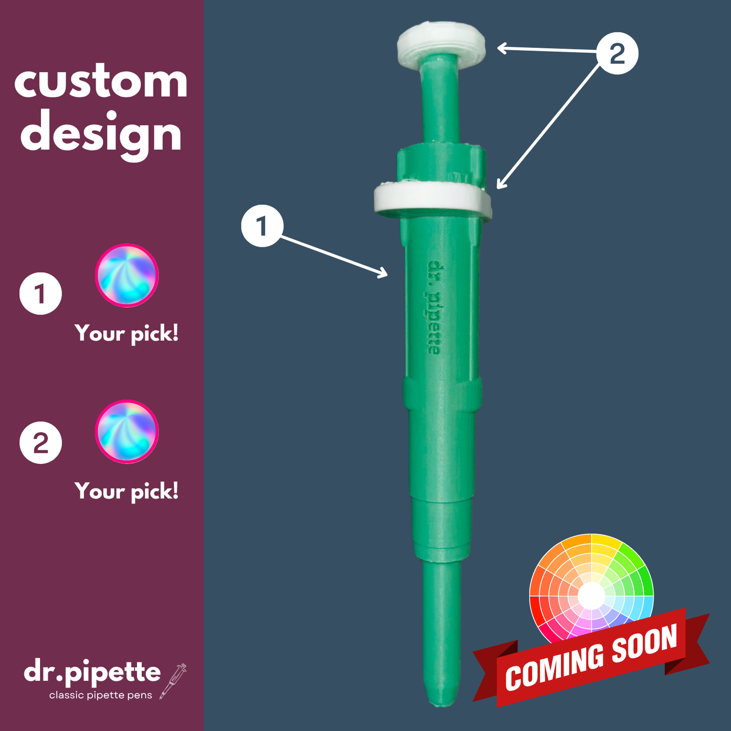 Original Dr. Pipette Pen (Custom Design)