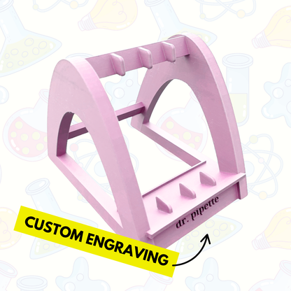 Pipette Pen Stand (Soft Pink), 3D-Printed, Pipette Pen Holder