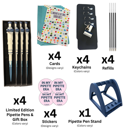 Deluxe Pipette Pen Gift Set (for 4)