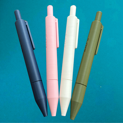 Engraved 3D-Printed Ballpoint Pen (Olive Green)
