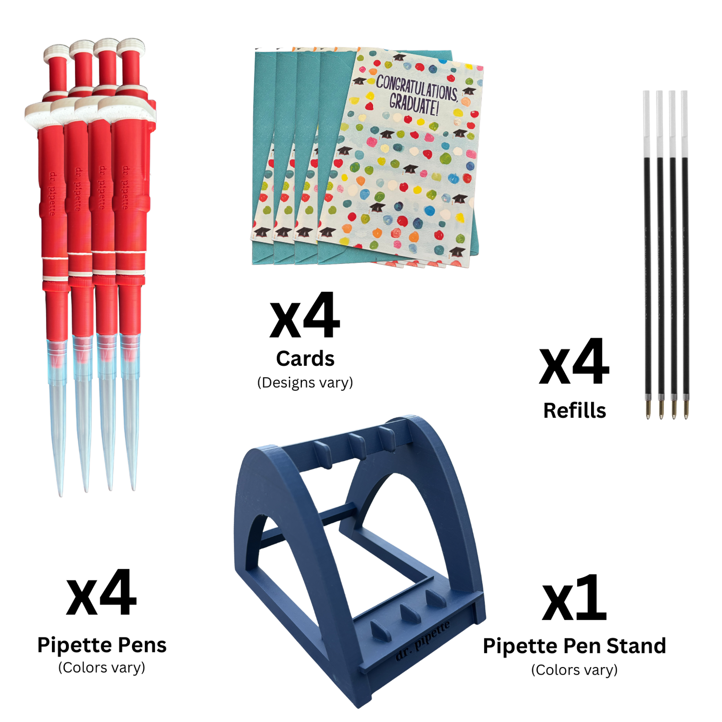 Pipette Pen Gift Set (For 4)