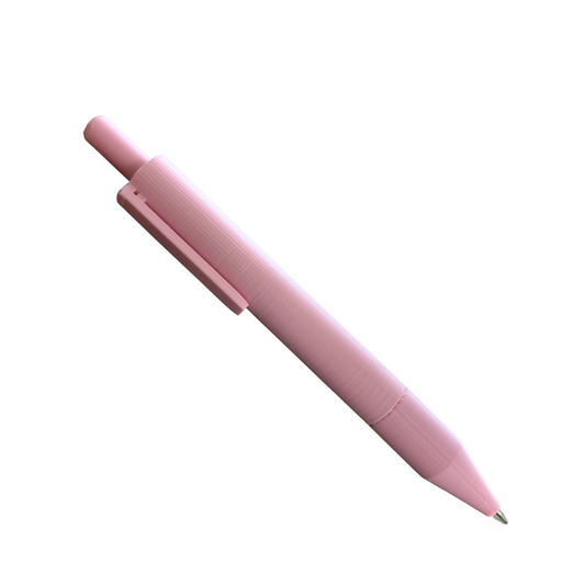 Engraved 3D-Printed Ballpoint Pen (Soft Pink)