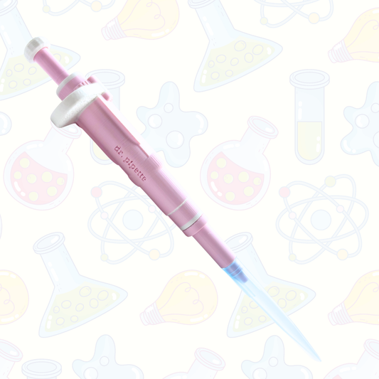 Ultra-Realistic Dr. Pipette Pen (Soft Pink), Non-Retractable, Ballpoint Pens (with 1000µL tip)