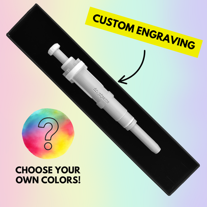 Ultra-Realistic Dr. Pipette Pen (Custom), Retractable, 3D-Printed, Ballpoint Pens